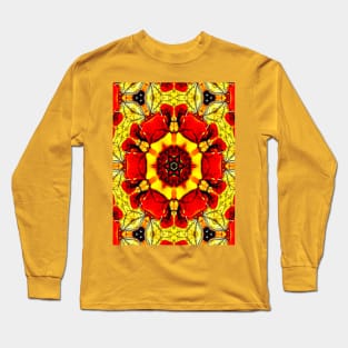 Beautiful autumn leaves pattern. Long Sleeve T-Shirt